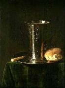 simon luttichuys Still life with a silver beaker Sweden oil painting artist